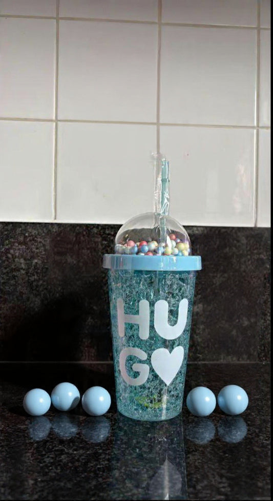 Glitter Sipper Tumbler