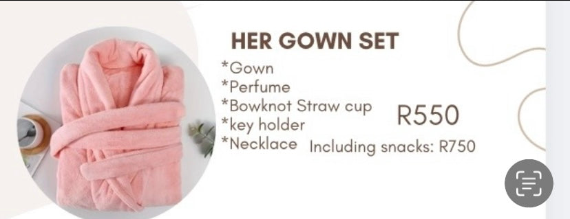 Her Gown Set Hamper