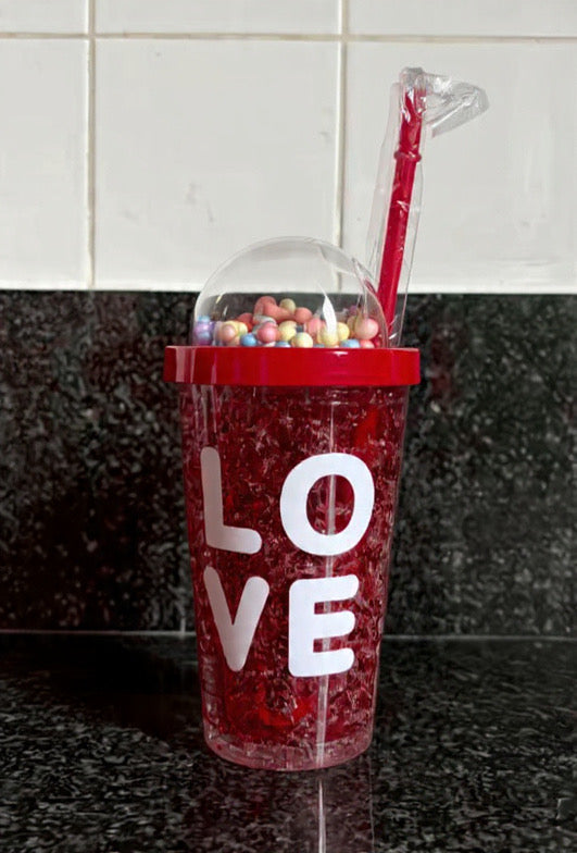 Glitter Sipper Tumbler