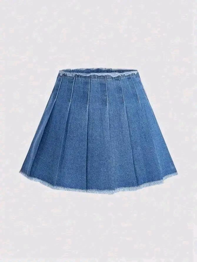 Denim skirt