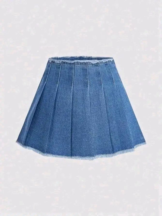 Denim skirt