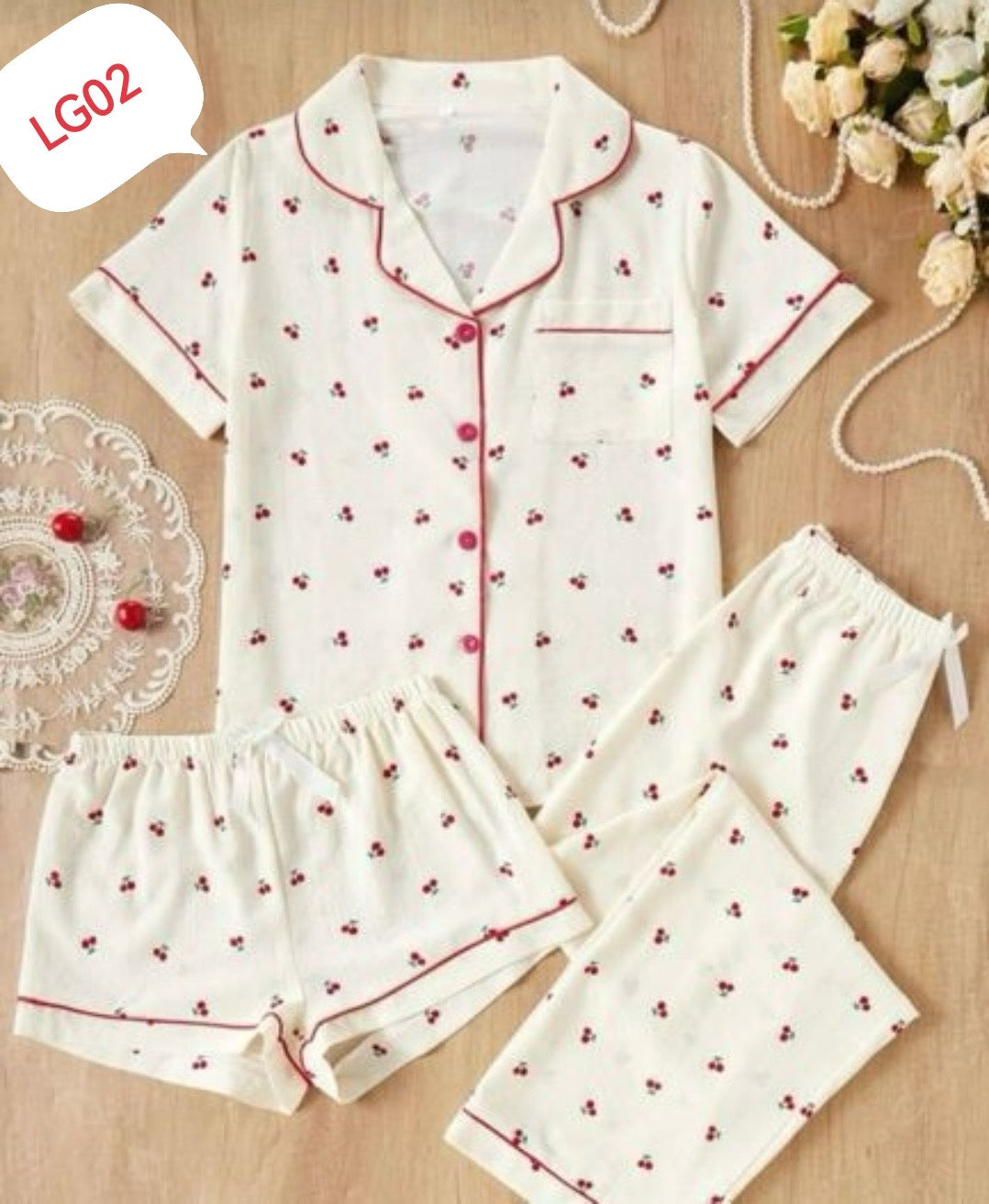 3-pcs pyjamas
