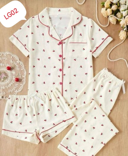 3-pcs pyjamas